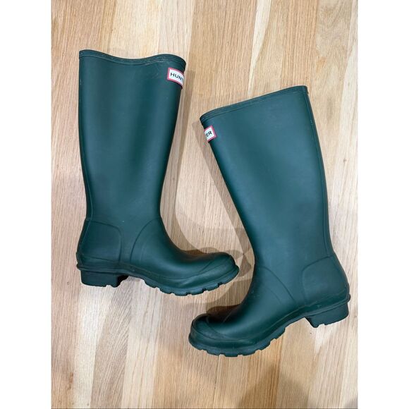 Hunter Original Matte Tall Boots Size 6 - Picture 6 of 8